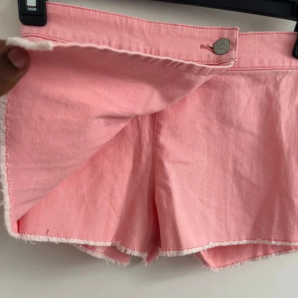 Epic thread girls denim skort peach Elastic waist size 7 - Picture 3 of 7